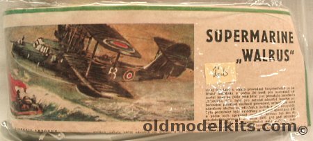 SMER 1/50 Supermarine Walrus Floatplane plastic model kit